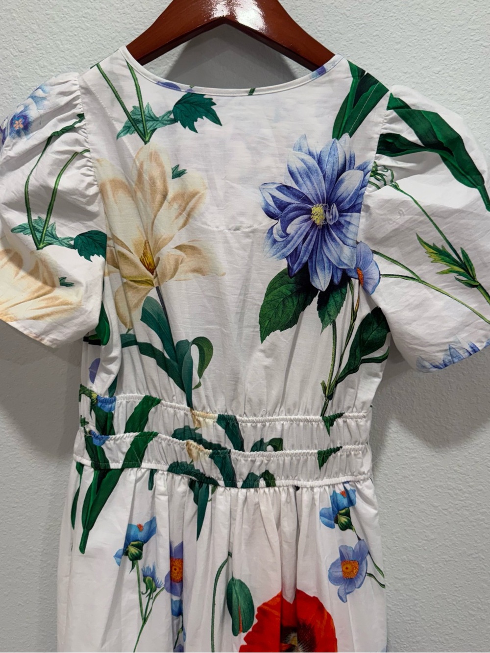 Anthropologie Somerset Floral Maxi Dress Cotton NWOT Size XXS - Picture 6 of 12